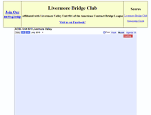 Tablet Screenshot of livermorebridge.com